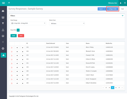 Configure Fields