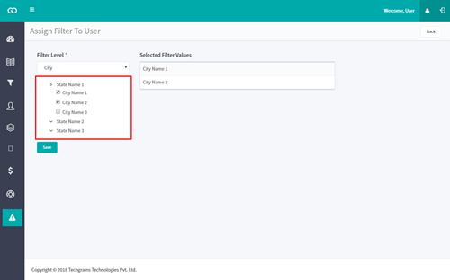 Configure Filters