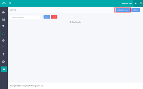 Add Multiple Users